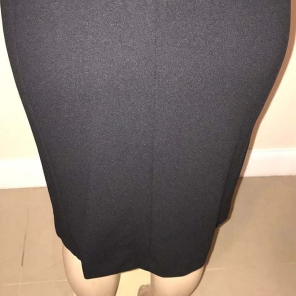 NWT Calvin Klein Classic Black Midi Tulip Sleeve Dress Sz 6 - Picture 12 of 15